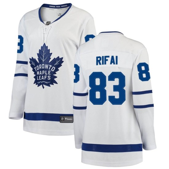 Marshall Rifai Toronto Maple Leafs Women's Breakaway Away Fanatics Branded Jersey - White
