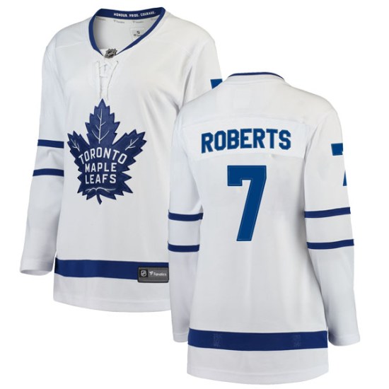 Gary Roberts Toronto Maple Leafs Women's Breakaway Away Fanatics Branded Jersey - White