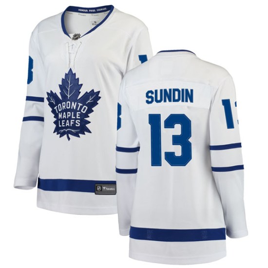 Mats Sundin Toronto Maple Leafs Women's Breakaway Away Fanatics Branded Jersey - White