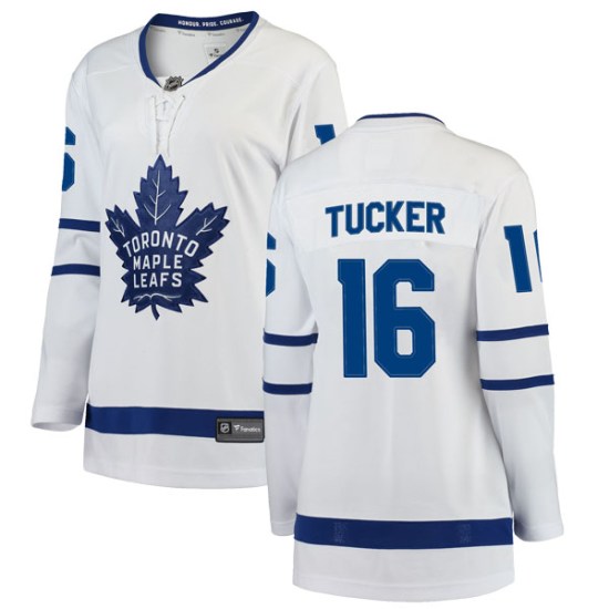 Darcy Tucker Toronto Maple Leafs Women's Breakaway Away Fanatics Branded Jersey - White