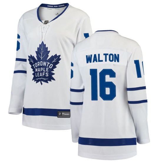 Mike Walton Toronto Maple Leafs Women's Breakaway Away Fanatics Branded Jersey - White