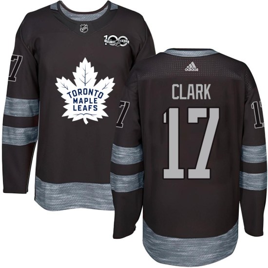 Wendel Clark Toronto Maple Leafs Authentic 1917-2017 100th Anniversary Jersey - Black