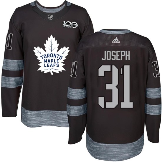 Curtis Joseph Toronto Maple Leafs Authentic 1917-2017 100th Anniversary Jersey - Black
