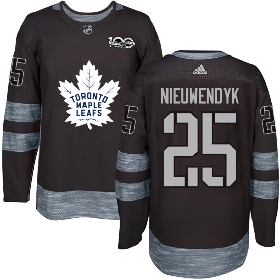 Joe Nieuwendyk Toronto Maple Leafs Authentic 1917-2017 100th Anniversary Jersey - Black