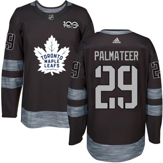 Mike Palmateer Toronto Maple Leafs Authentic 1917-2017 100th Anniversary Jersey - Black