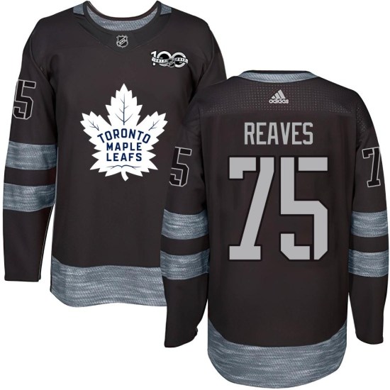 Ryan Reaves Toronto Maple Leafs Authentic 1917-2017 100th Anniversary Jersey - Black