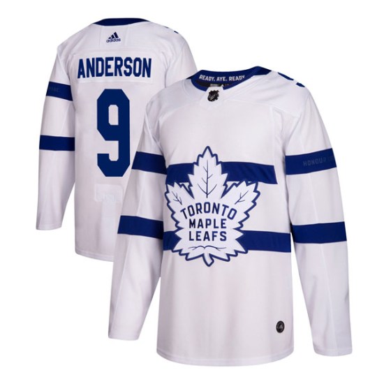 Glenn Anderson Toronto Maple Leafs Authentic 2018 Stadium Series Adidas Jersey - White