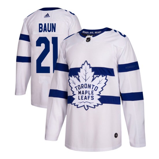 Bobby Baun Toronto Maple Leafs Authentic 2018 Stadium Series Adidas Jersey - White