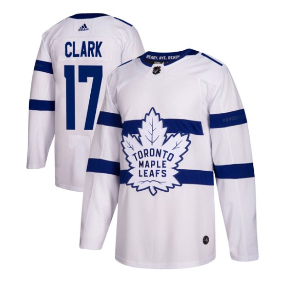 Wendel Clark Toronto Maple Leafs Authentic 2018 Stadium Series Adidas Jersey - White