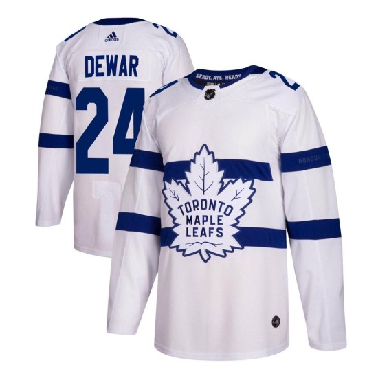Connor Dewar Toronto Maple Leafs Authentic 2018 Stadium Series Adidas Jersey - White