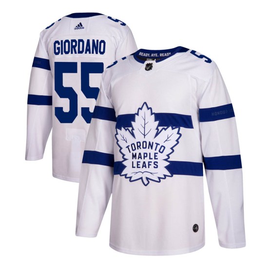 Mark Giordano Toronto Maple Leafs Authentic 2018 Stadium Series Adidas Jersey - White
