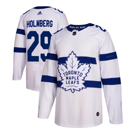 Pontus Holmberg Toronto Maple Leafs Authentic 2018 Stadium Series Adidas Jersey - White