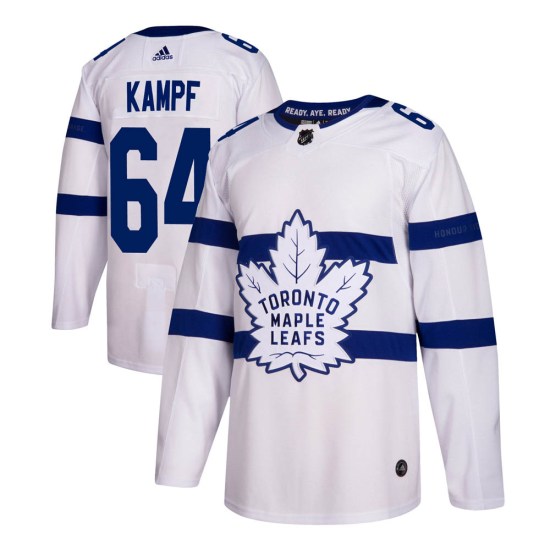 David Kampf Toronto Maple Leafs Authentic 2018 Stadium Series Adidas Jersey - White
