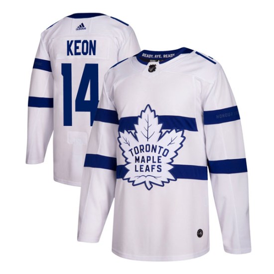 Dave Keon Toronto Maple Leafs Authentic 2018 Stadium Series Adidas Jersey - White