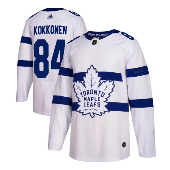 Mikko Kokkonen Toronto Maple Leafs Authentic 2018 Stadium Series Adidas Jersey - White