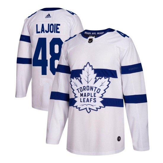 Maxime Lajoie Toronto Maple Leafs Authentic 2018 Stadium Series Adidas Jersey - White