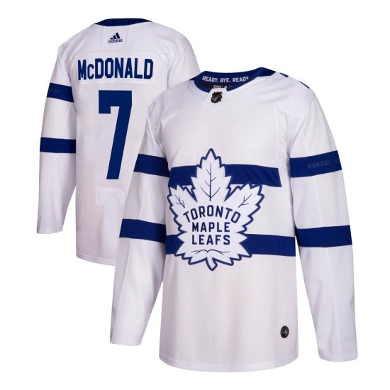 Lanny McDonald Toronto Maple Leafs Authentic 2018 Stadium Series Adidas Jersey - White