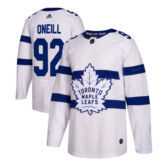 Jeff O'neill Toronto Maple Leafs Authentic 2018 Stadium Series Adidas Jersey - White