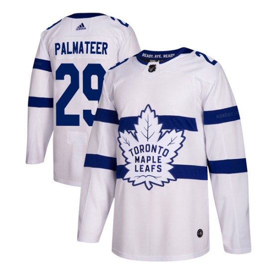 Mike Palmateer Toronto Maple Leafs Authentic 2018 Stadium Series Adidas Jersey - White