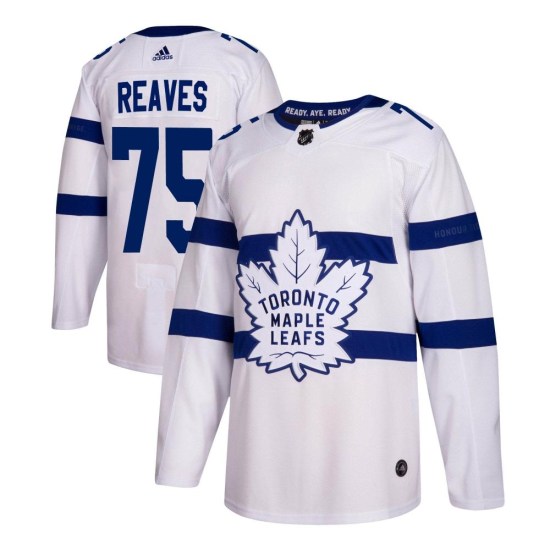 Ryan Reaves Toronto Maple Leafs Authentic 2018 Stadium Series Adidas Jersey - White