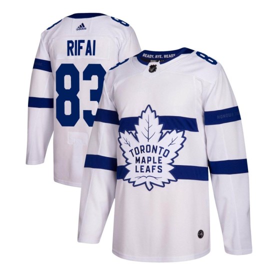 Marshall Rifai Toronto Maple Leafs Authentic 2018 Stadium Series Adidas Jersey - White