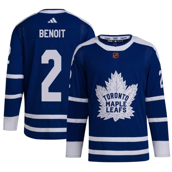 Simon Benoit Toronto Maple Leafs Authentic Reverse Retro 2.0 Adidas Jersey - Royal