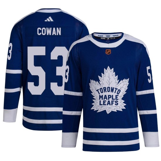 Easton Cowan Toronto Maple Leafs Authentic Reverse Retro 2.0 Adidas Jersey - Royal