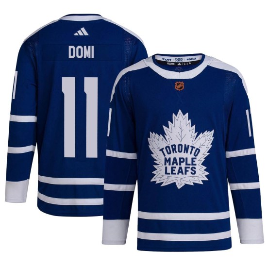 Max Domi Toronto Maple Leafs Authentic Reverse Retro 2.0 Adidas Jersey - Royal