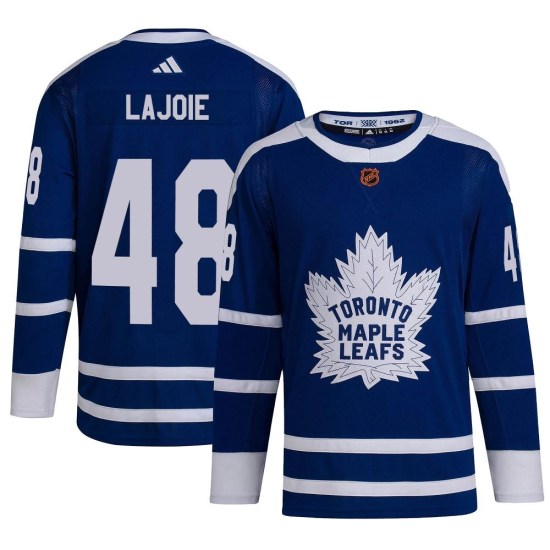 Maxime Lajoie Toronto Maple Leafs Authentic Reverse Retro 2.0 Adidas Jersey - Royal