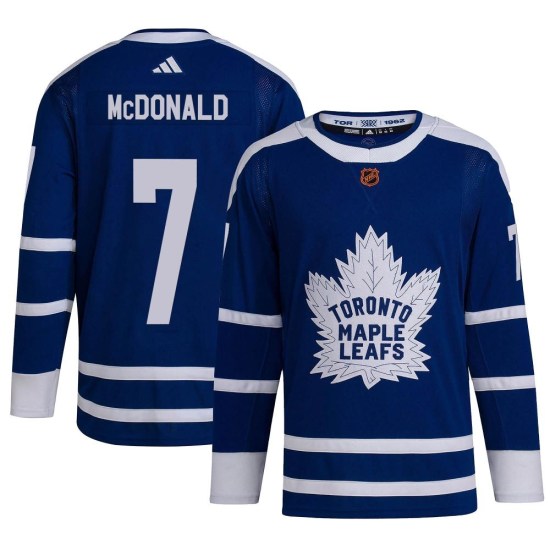 Lanny McDonald Toronto Maple Leafs Authentic Reverse Retro 2.0 Adidas Jersey - Royal