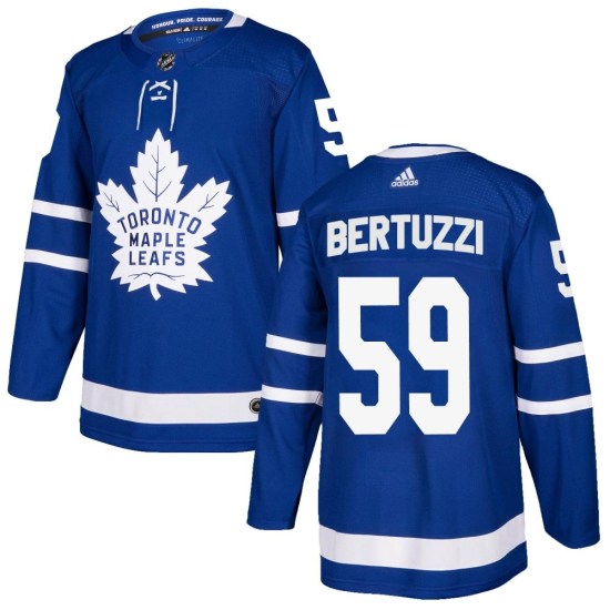 Tyler Bertuzzi Toronto Maple Leafs Authentic Home Adidas Jersey - Blue