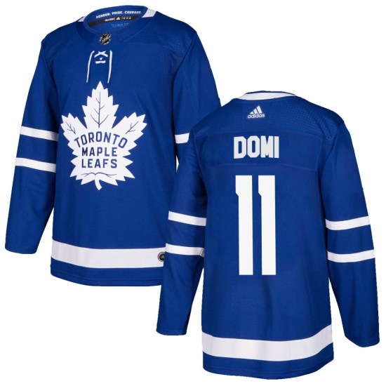 Max Domi Toronto Maple Leafs Authentic Home Adidas Jersey - Blue
