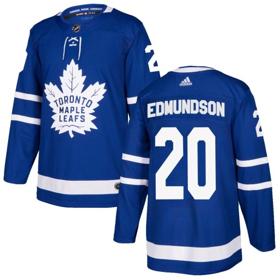 Joel Edmundson Toronto Maple Leafs Authentic Home Adidas Jersey - Blue