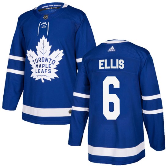 Ron Ellis Toronto Maple Leafs Authentic Home Adidas Jersey - Blue