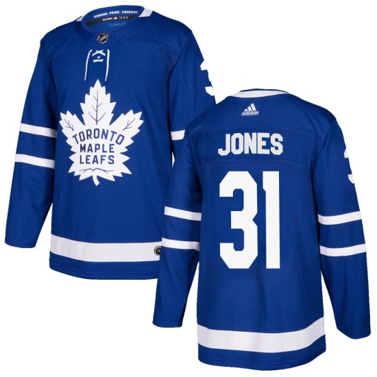 Martin Jones Toronto Maple Leafs Authentic Home Adidas Jersey - Blue