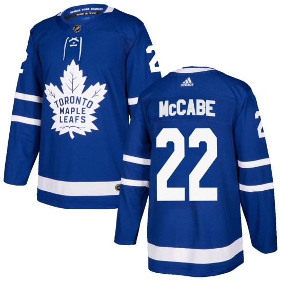 Jake McCabe Toronto Maple Leafs Authentic Home Adidas Jersey - Blue