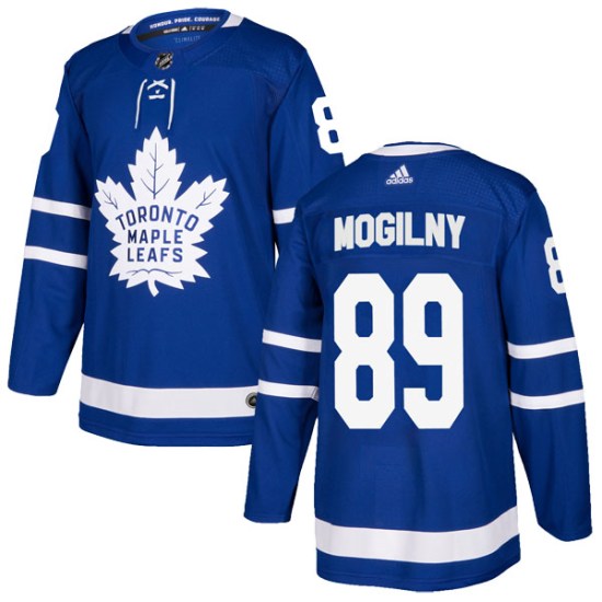 Alexander Mogilny Toronto Maple Leafs Authentic Home Adidas Jersey - Blue