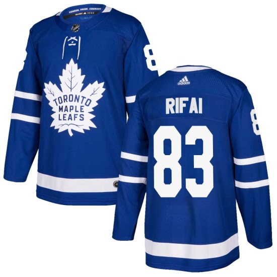 Marshall Rifai Toronto Maple Leafs Authentic Home Adidas Jersey - Blue
