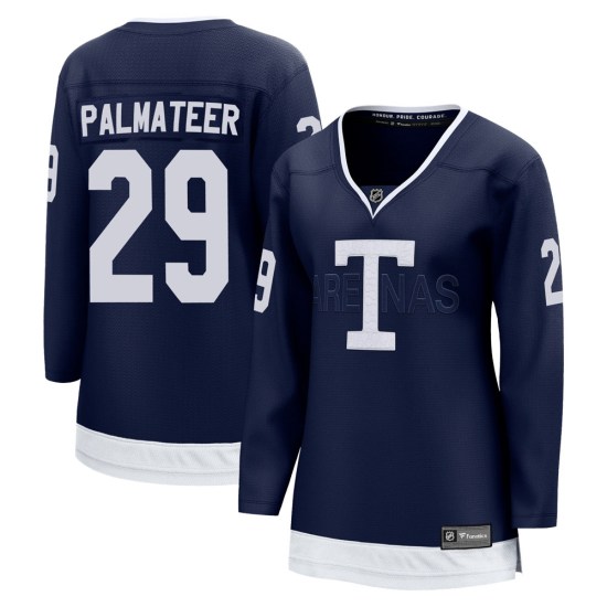 Mike Palmateer Toronto Maple Leafs Women's Breakaway 2022 Heritage Classic Fanatics Branded Jersey - Navy