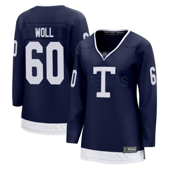Joseph Woll Toronto Maple Leafs Women's Breakaway 2022 Heritage Classic Fanatics Branded Jersey - Navy