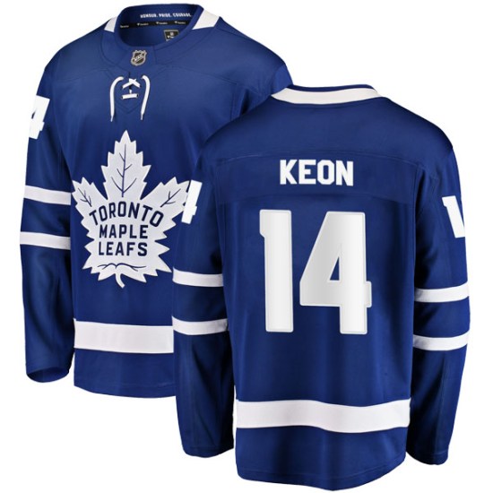 Dave Keon Toronto Maple Leafs Youth Breakaway Home Fanatics Branded Jersey - Blue