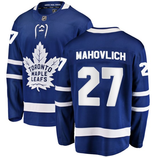 Frank Mahovlich Toronto Maple Leafs Youth Breakaway Home Fanatics Branded Jersey - Blue