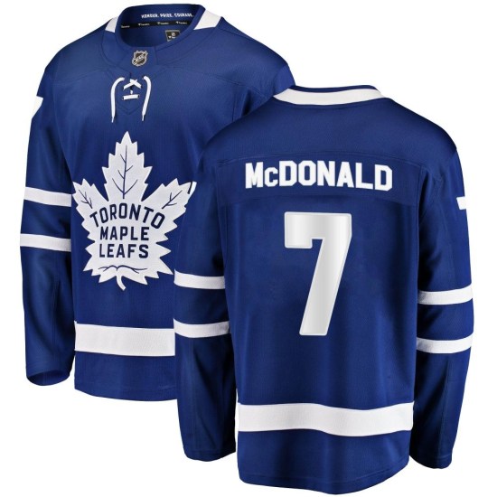 Lanny McDonald Toronto Maple Leafs Youth Breakaway Home Fanatics Branded Jersey - Blue