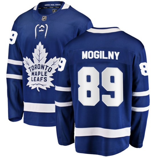 Alexander Mogilny Toronto Maple Leafs Youth Breakaway Home Fanatics Branded Jersey - Blue