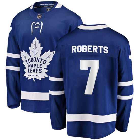 Gary Roberts Toronto Maple Leafs Youth Breakaway Home Fanatics Branded Jersey - Blue