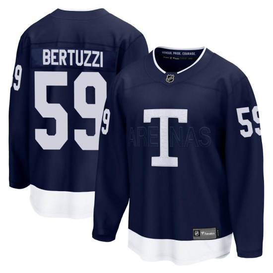 Tyler Bertuzzi Toronto Maple Leafs Breakaway 2022 Heritage Classic Fanatics Branded Jersey - Navy