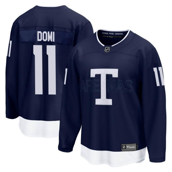 Max Domi Toronto Maple Leafs Breakaway 2022 Heritage Classic Fanatics Branded Jersey - Navy