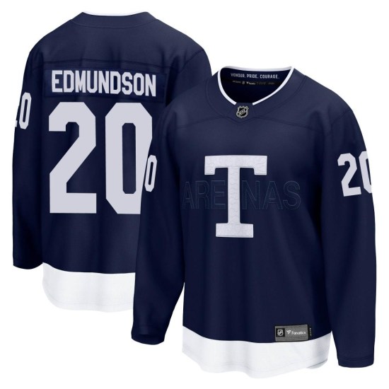 Joel Edmundson Toronto Maple Leafs Breakaway 2022 Heritage Classic Fanatics Branded Jersey - Navy