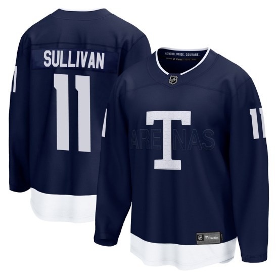 Steve Sullivan Toronto Maple Leafs Breakaway 2022 Heritage Classic Fanatics Branded Jersey - Navy