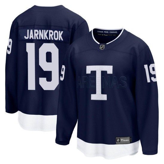 Calle Jarnkrok Toronto Maple Leafs Youth Breakaway 2022 Heritage Classic Fanatics Branded Jersey - Navy
